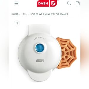 Dash Spiderweb Waffle Maker